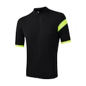 Pánský cyklistický dres Sensor  Cyklo Classic Black/Neon Yellow M