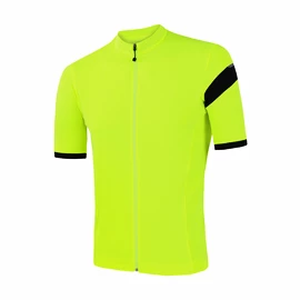 Pánský cyklistický dres Sensor Cyklo Classic Neon Yellow/Black