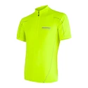 Pánský cyklistický dres Sensor  Cyklo Entry Neon Yellow S