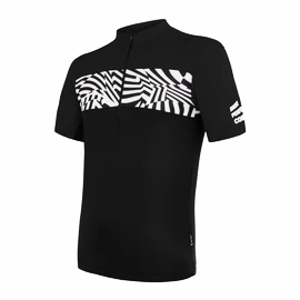 Pánský cyklistický dres Sensor Cyklo Miles Black