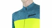 Pánský cyklistický dres Sensor  Cyklo Motion Blue/Neon Yellow