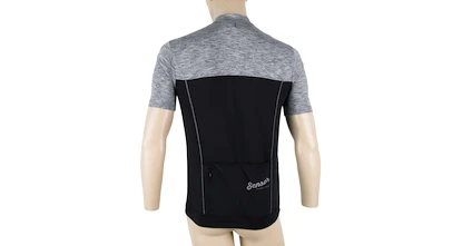 Pánský cyklistický dres Sensor  Cyklo Motion Grey/Black M