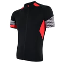 Pánský cyklistický dres Sensor  Cyklo Race Black/Red