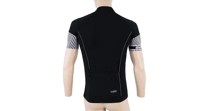 Pánský cyklistický dres Sensor  Cyklo Race Black/White