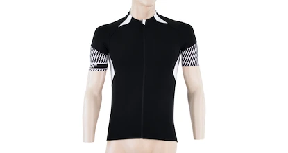 Pánský cyklistický dres Sensor  Cyklo Race Black/White