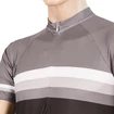 Pánský cyklistický dres Sensor  Cyklo Summer Stripe Black/Grey