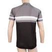 Pánský cyklistický dres Sensor  Cyklo Summer Stripe Black/Grey