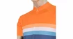 Pánský cyklistický dres Sensor  Cyklo Summer Stripe Blue/Orange