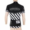 Pánský cyklistický dres Sensor  Cyklo Superdomestic Black