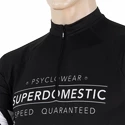 Pánský cyklistický dres Sensor  Cyklo Superdomestic Black