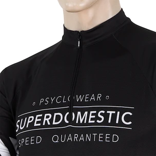 Pánský cyklistický dres Sensor  Cyklo Superdomestic Black L