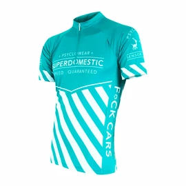 Pánský cyklistický dres Sensor Cyklo Superdomestic Mint