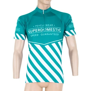 Pánský cyklistický dres Sensor  Cyklo Superdomestic Mint