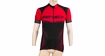 Pánský cyklistický dres Sensor  Cyklo Team Up Black/Red