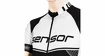 Pánský cyklistický dres Sensor  Cyklo Team Up Black/White