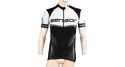 Pánský cyklistický dres Sensor  Cyklo Team Up Black/White