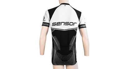 Pánský cyklistický dres Sensor  Cyklo Team Up Black/White S