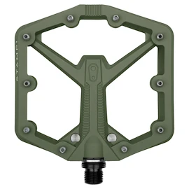 Platformové pedály Crankbrothers Stamp 1 Large Green Gen 2