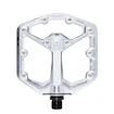 Platformové pedály Crankbrothers  Stamp 7 Large High Polish Silver