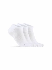 Ponožky Craft Core Dry Footies 3-Pack White