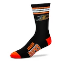 Ponožky For Bare Feet  4 Stripes Crew NHL Anaheim Ducks  EUR 43-48