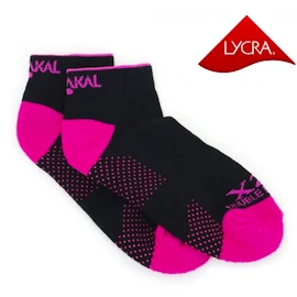 Ponožky Karakal Socks X2+ Female Trainer Black/Pink-36-41