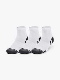 Ponožky Under Armour Performance Cotton 3p Qtr-WHT