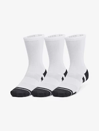 Ponožky Under Armour Performance Tech 3pk Crew-WHT