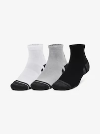 Ponožky Under Armour Performance Tech 3pk Qtr-GRY