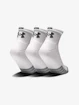 Ponožky Under Armour  Quarter 3pk-WHT