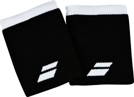 Potítka Babolat Logo Jumbo Wristband Black/White (2 Pack)