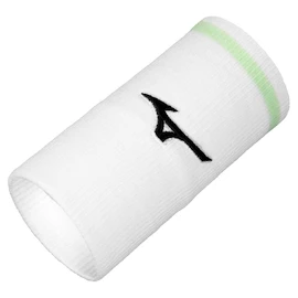 Potítka Mizuno Wristband Long With Line White/Neo Mint