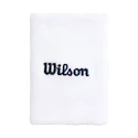 Potítka Wilson  Wide Terry Wristbands Bright White