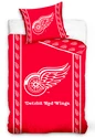 Povlečení Official Merchandise NHL Bed Linen NHL Detroit Red Wings Stripes