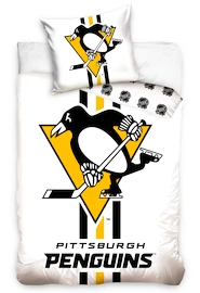 Povlečení Official Merchandise NHL Bed Linen NHL Pittsburgh Penguins White