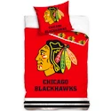 Povlečení Official Merchandise  NHL Chicago Blackhawks 140x200/70x90 cm