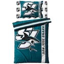 Povlečení Official Merchandise  NHL San Jose Sharks Belt 140x200/70x90 cm