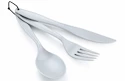 Příbor GSI  Ring cutlery set 3 pc. silver