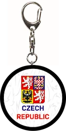 Přívěšek CCM Mini puck State Emblem White