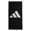 Ručník adidas  3Bar Towel Large Black/White