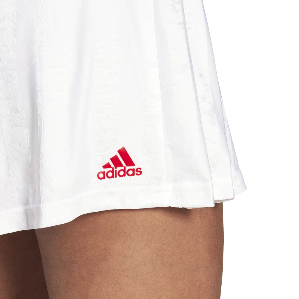 white adidas dress