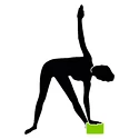 Schildkröt Yoga Block Green