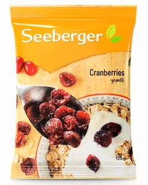 Seeberger Sušené slazené brusinky 125 g