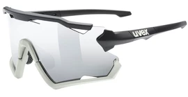 Sportovní brýle Uvex Sportstyle 228 Black Sand Mat/Mirror Silver (Cat. 2)