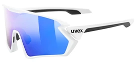 Sportovní brýle Uvex Sportstyle 231 White Mat/Mirror Blue (Cat. 2)