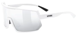 Sportovní brýle Uvex Sportstyle 235 White Mat/Mirror Silver (Cat. 3)