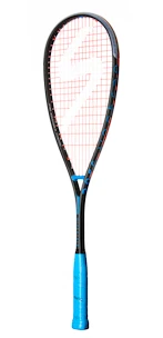 Squashová raketa Salming  Grit Feather Racket Black/Cyan