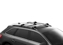Střešní nosič Thule Edge Jaguar X-Type 5-dr Estate se střešními podélníky (hagusy) 03-09