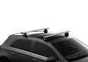 Střešní nosič Thule s hliníkovou EVO tyčí BMW 1-Series 3-dr Hatchback s pevnými body 12-19
