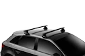 Střešní nosič Thule s hliníkovou EVO tyčí černý Audi Q8 Sportback e-tron 5-dr SUV s holou střechou 23+